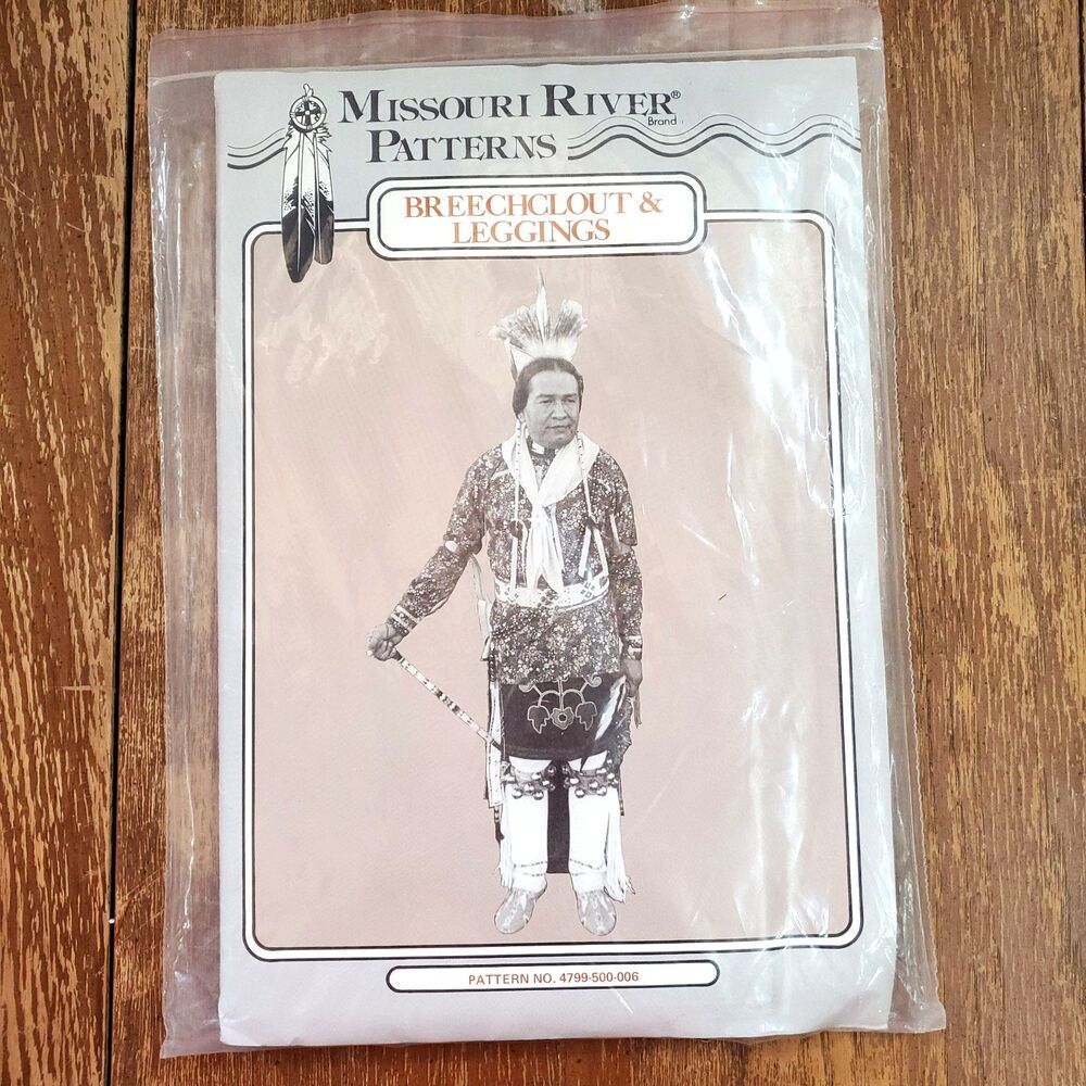 Missouri River Sewing Pattern Native American Breechclout Leggings Reenactment